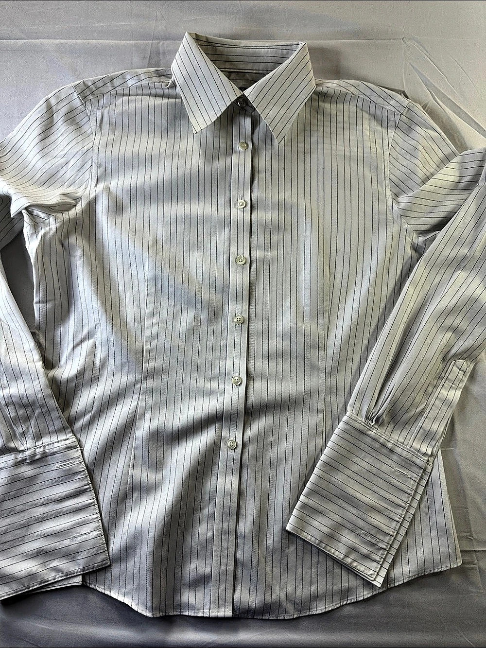 Brooks Brothers Striped Cotton Button Down Size 6 Like New